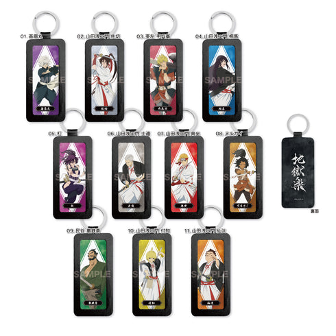 『地獄楽』レザーキーホルダー 09 民谷巌鉄斎